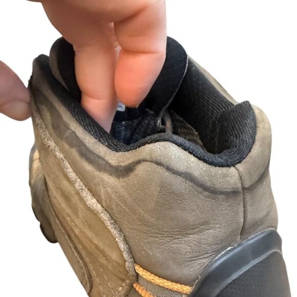 Oboz Bridger Waterproof Brown Leather Hiking Boot Men size 10.5 - Picture 7 of 11